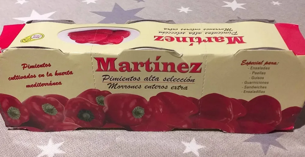 Pimientos alta seleccion morrones enteros extra