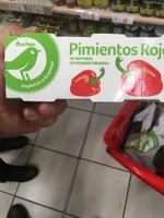Pimientos rojos al natural