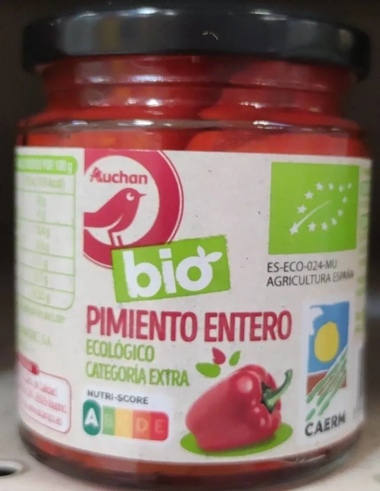 PIMIENTO ENTERO BIO