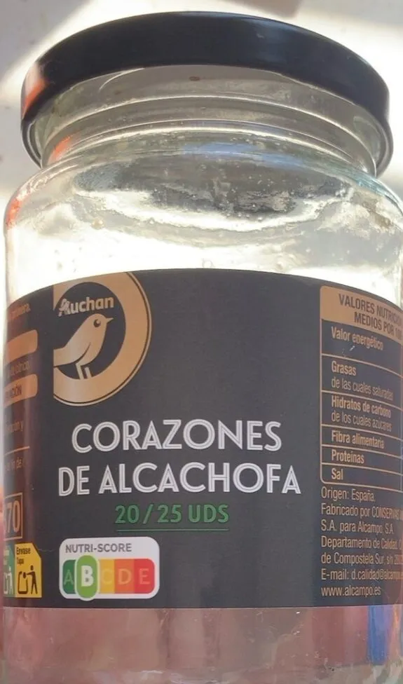 Corazones de alcachofa