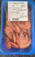 Crevettes entieres cuites refrigerees