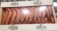 Gamba cocida refrigerada