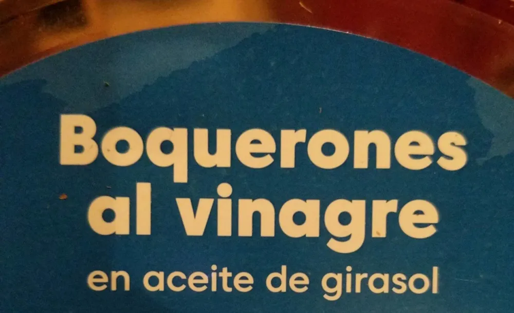 Boquerones al vinagre en aceite de girasol