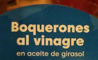 Boquerones al vinagre en aceite de girasol
