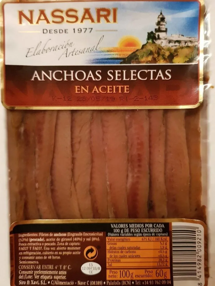Anchoas selectas