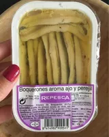 Boquerones aroma ajo y perejil