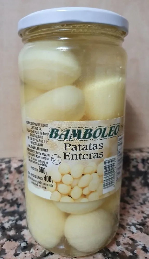 Patatas enteras