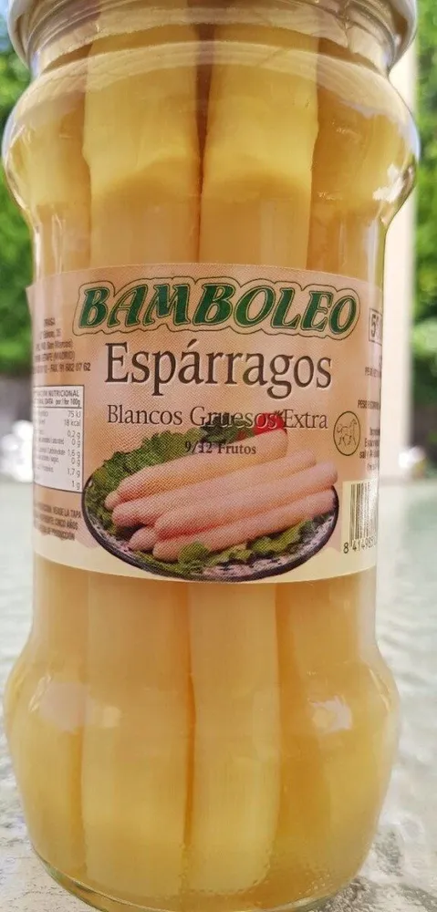 Espárragos blancos gruesos extra