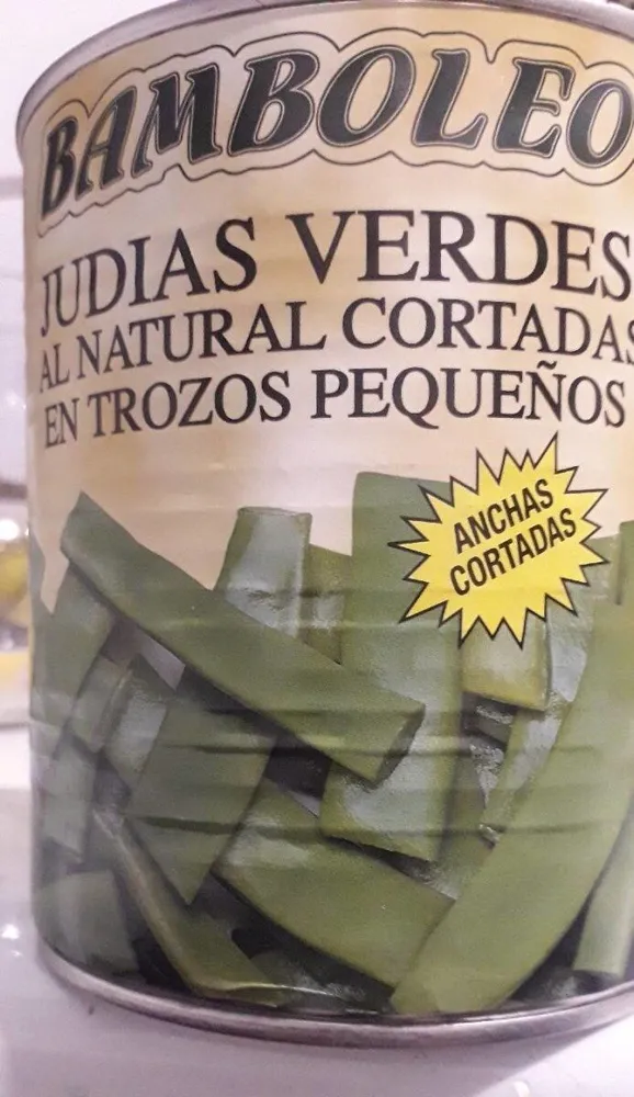Judías verdes al natural