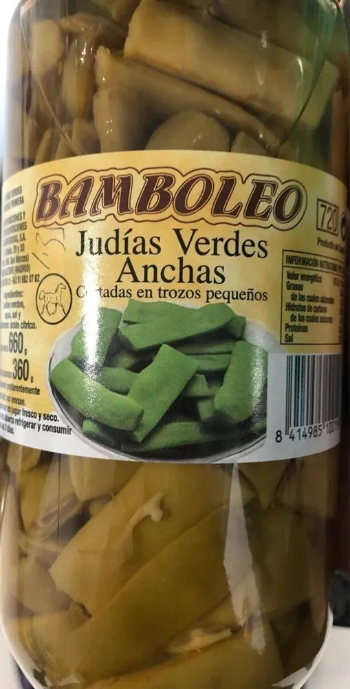 Judías verdes anchas