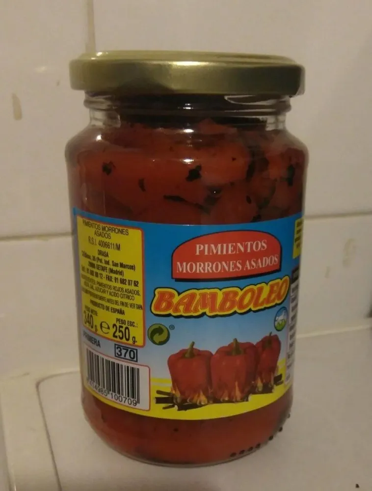 Pimientos Morrones Asados