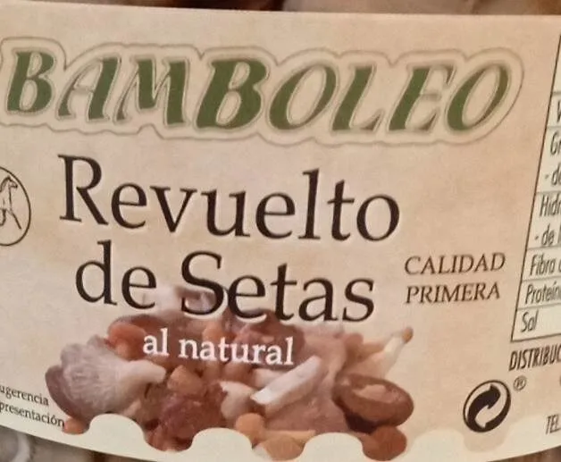 Revuelto de setas