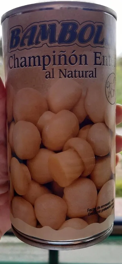 Champiñon entero al natural