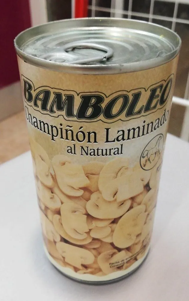 Champiñón Laminado al Natural