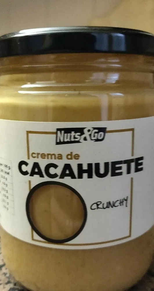 Crema de cacahuete crunchy