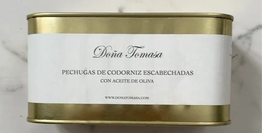 Pechugas de cpdorniz escabechadas