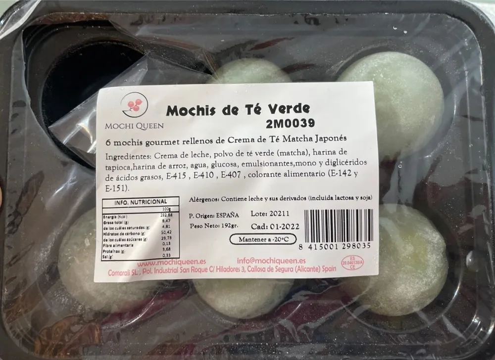 Mochie de Té verde
