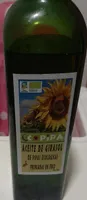 Aceite de girasol de pipas ecologicas