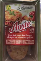 Burger de poivrons grillés