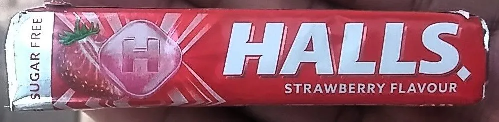 Halls Strawberry Flavour