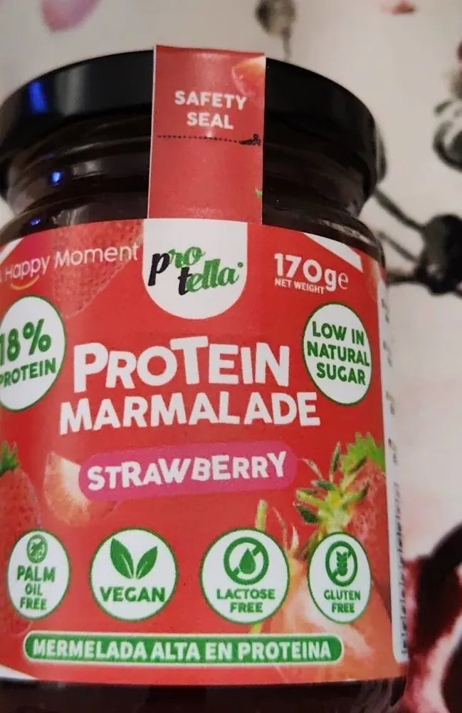 Protein marmalade strawberry