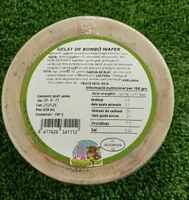 Helado de bombón wafer