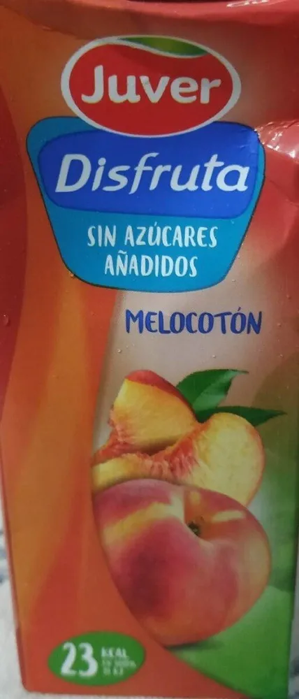 Zumo de melocotón