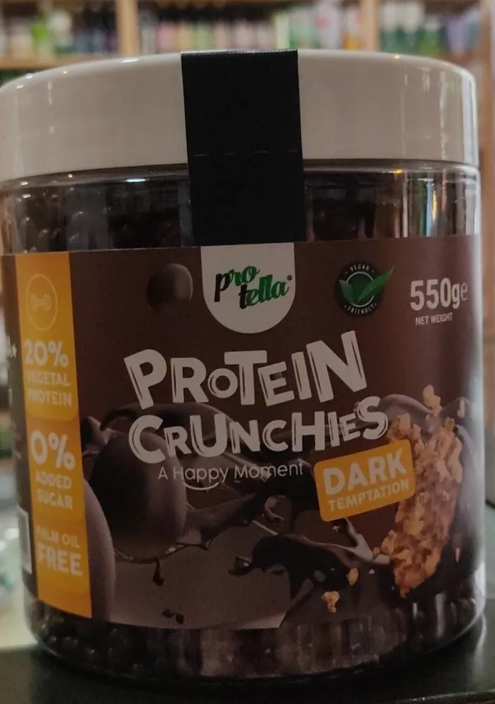 Protein crunchies dark