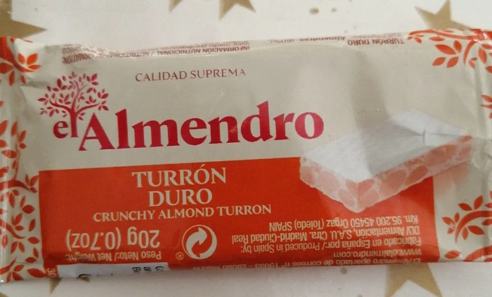Turrón duro