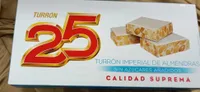 Turrón Imperial de Almendras sin azúcares añadidos