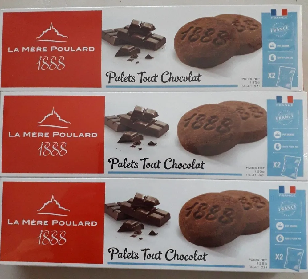 Palets tout chocolat