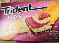 Trident Max - Raspberry Lemon Flavour