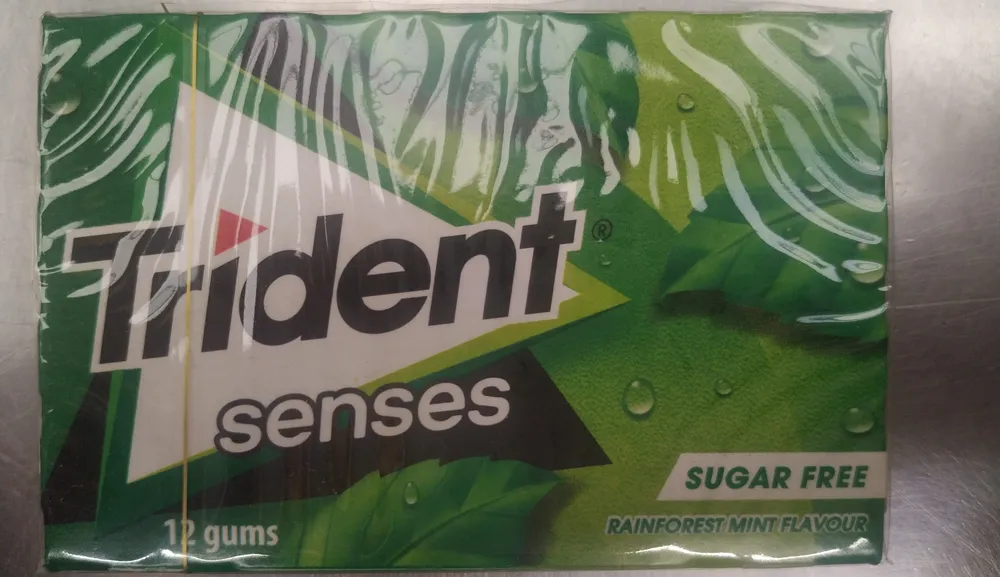 Trident Senses Rainforest Mint Flavour