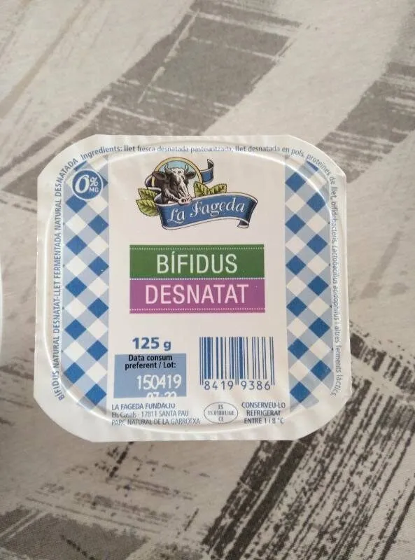 Iogurt Bífidus Desnatat