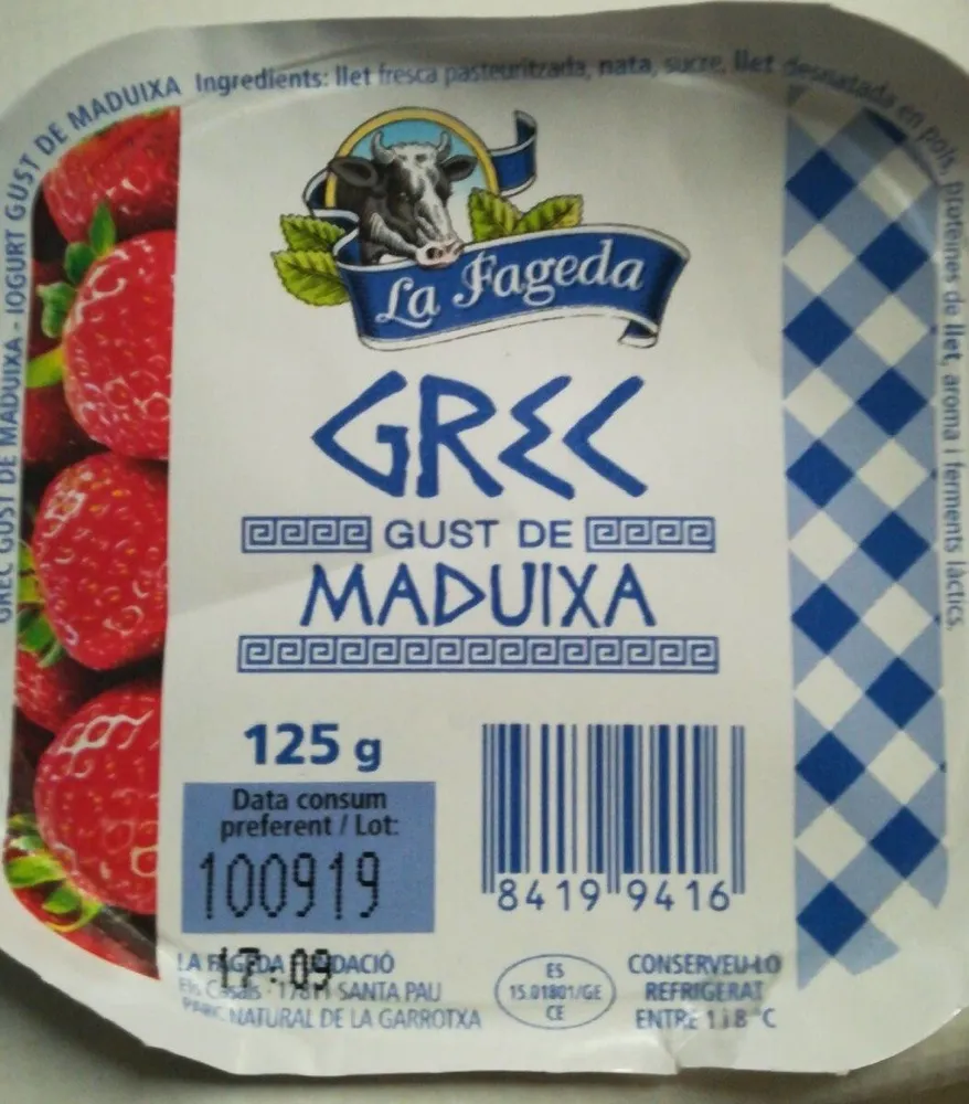 Griego fresa