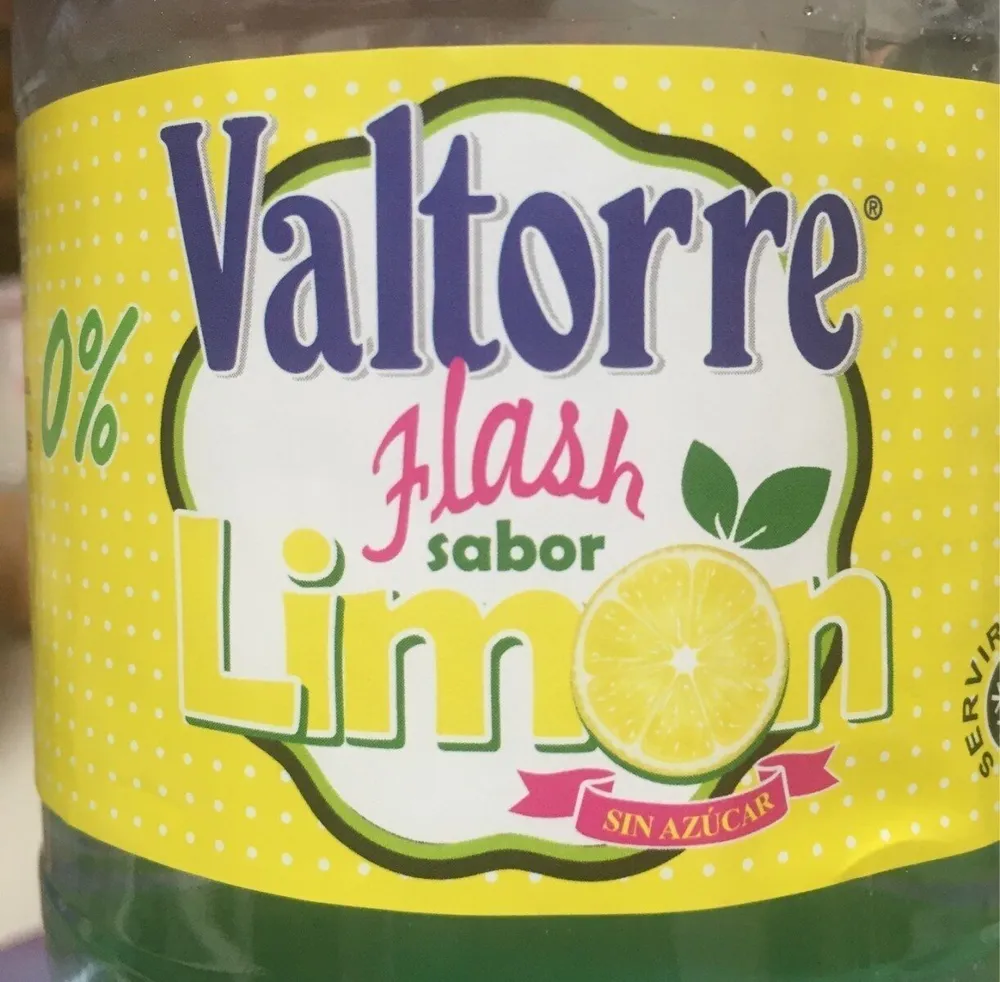 Valtorre Flash sabor limón