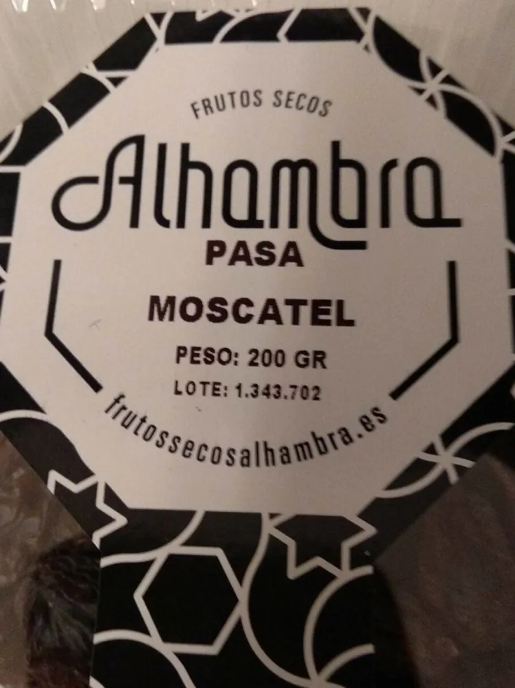 Pasa moscatel