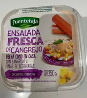 Ensalada fresca de cangrejo