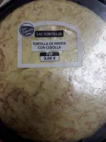Tortilla de patata con cebolla