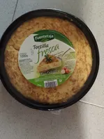 Tortilla fresca con cebolla