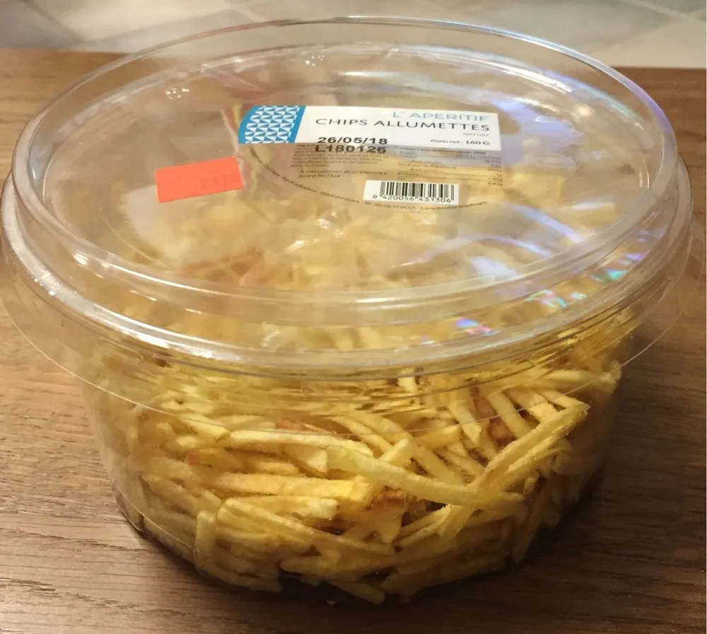 Chips allumettes