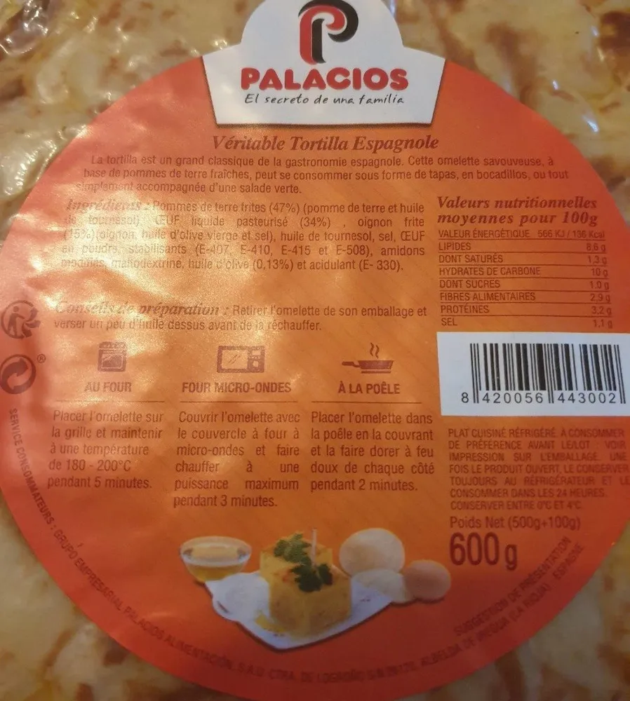 Tortilla Oignons