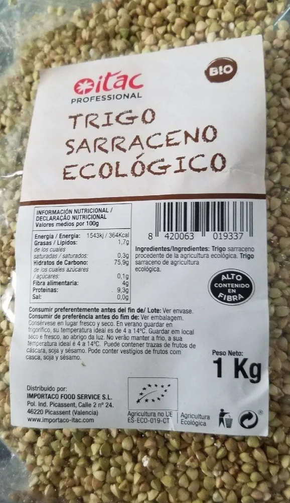 Trigo sarraceno ecológico