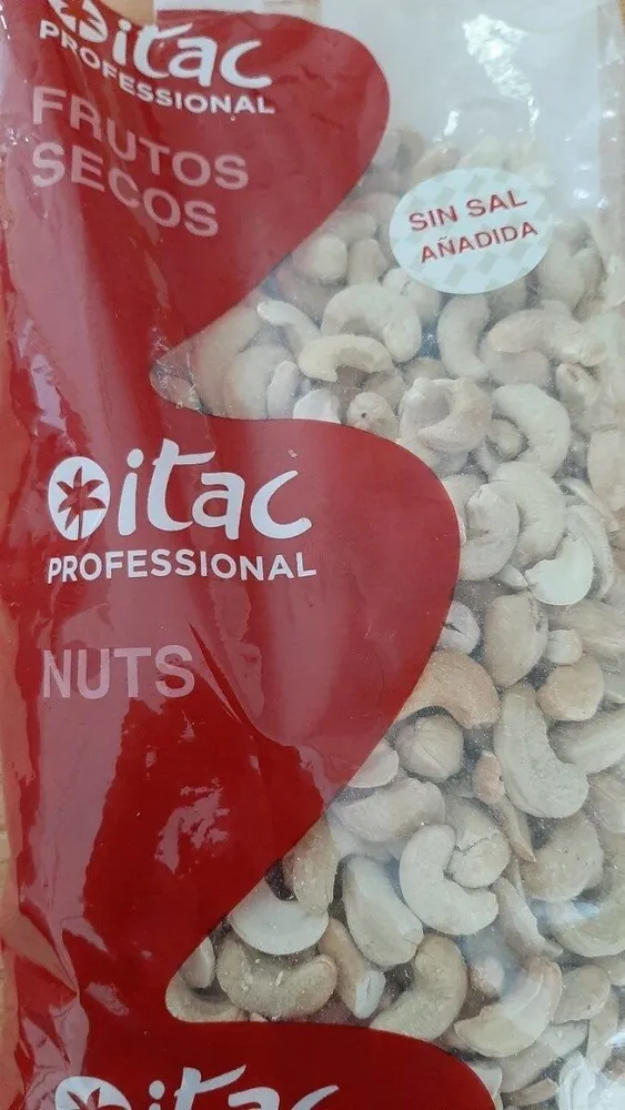 Anacardo tostado s/sal añadida