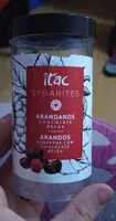 Arándanos con chocolate belga