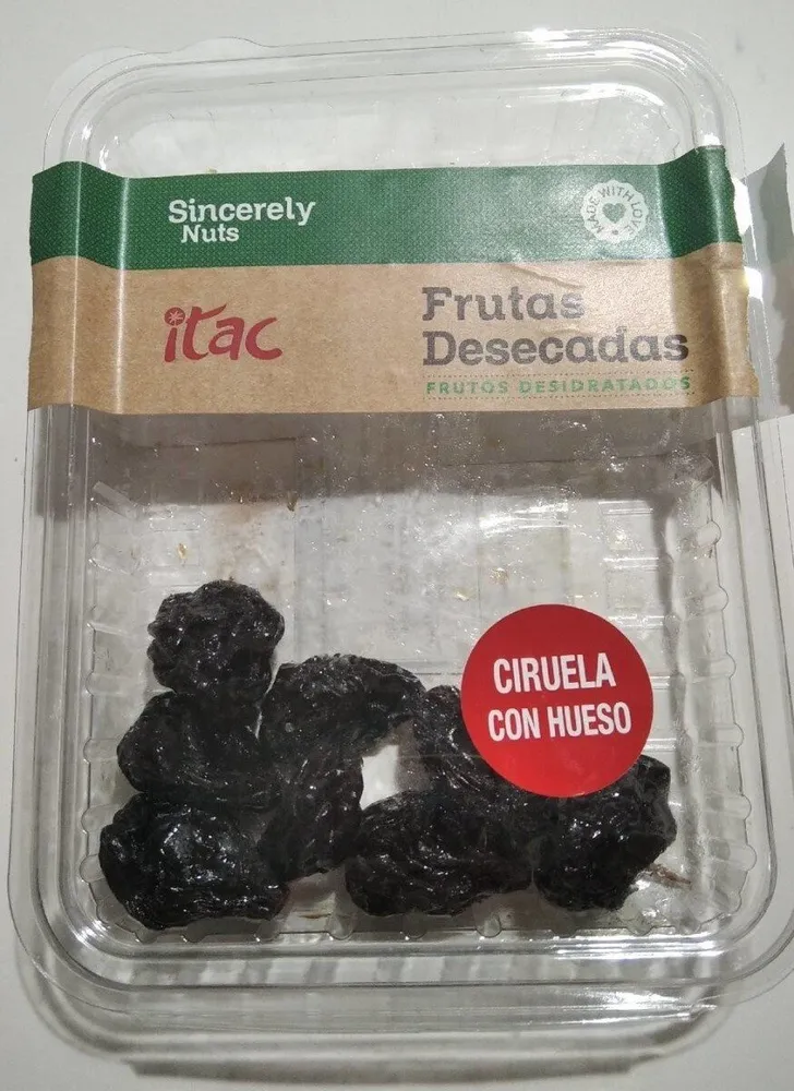 Frutas desecadas, Ciruela con Hueso
