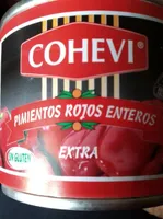 Pimientos rojos enteros