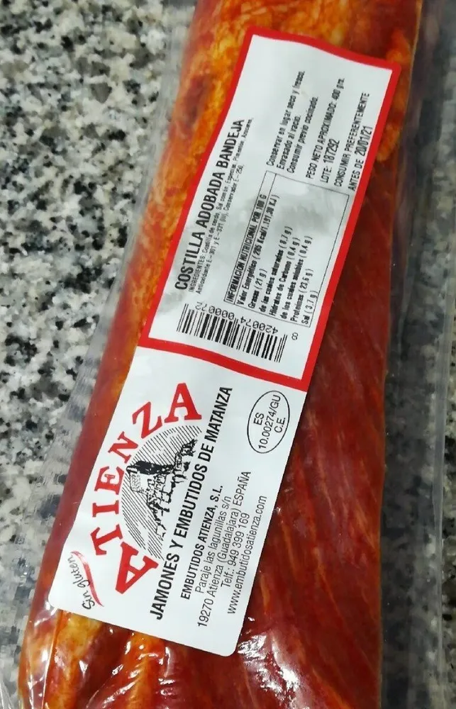 Costillas adobadas