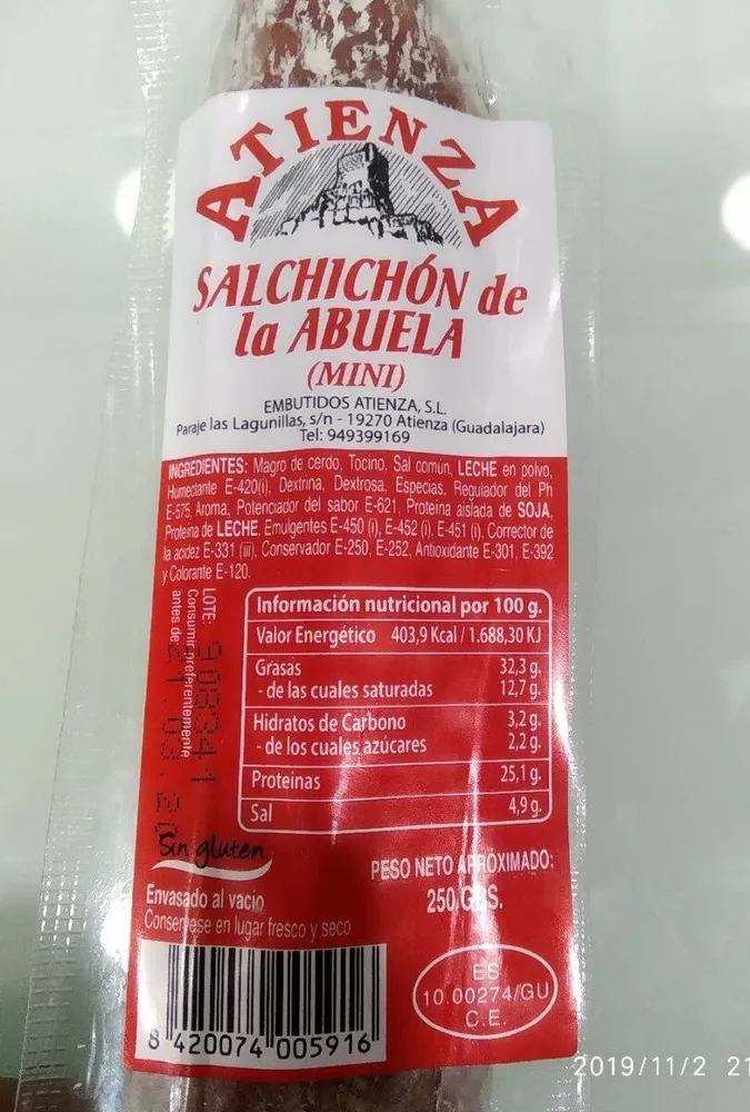 Salchichón de la abuela