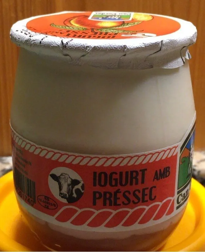 Iogurt amb pressec